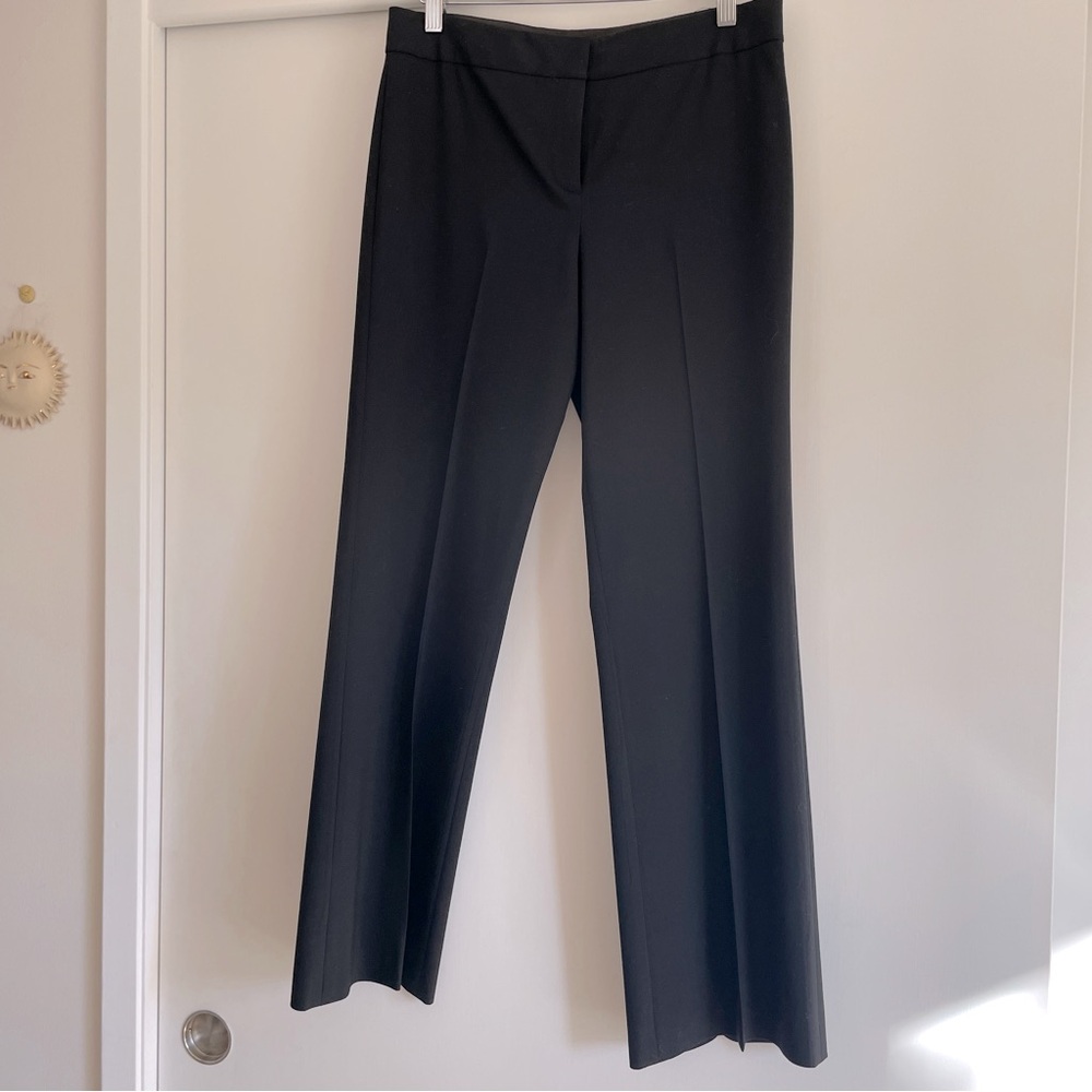 Elie Tahari Black Wool‎ Blend Petite Dress Pants Size 6P